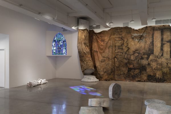 Charles Long installation view at TBG