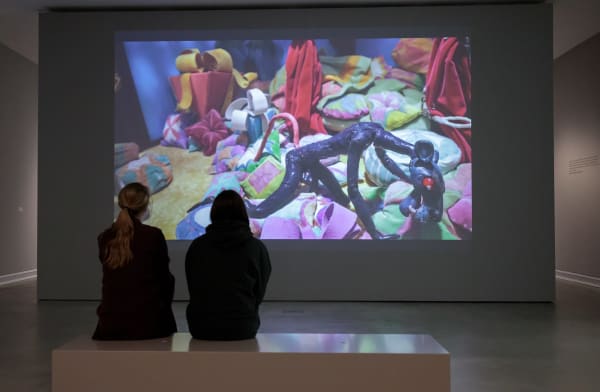 Djurberg & Berg installation with Asger Jorn