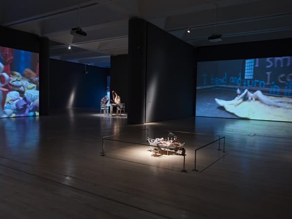 Djurberg & Berg sculpture and video installation