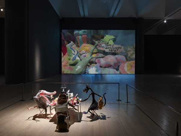 Djurberg & Berg sculpture and video installation