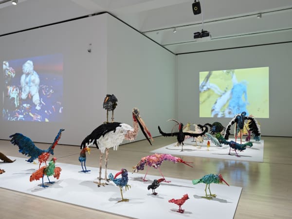 Djurberg & Berg sculpture and video installation, The Parade