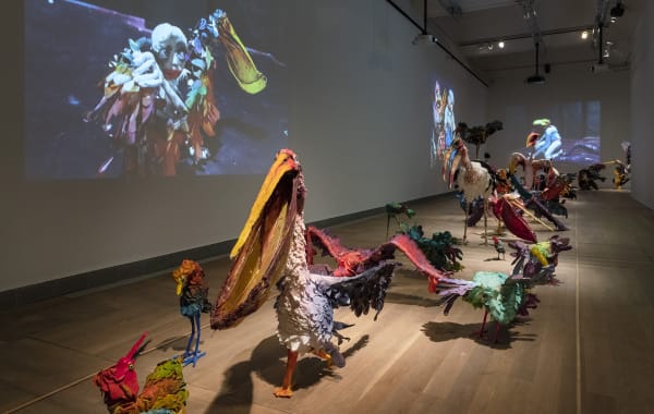 Djurberg & Berg sculpture and video installation, The Parade
