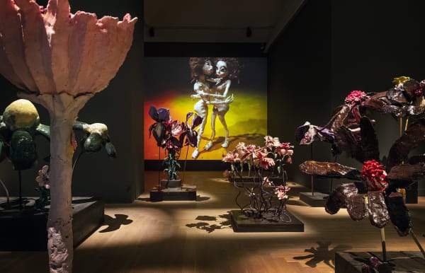Djurberg & Berg sculpture and video installation, The experiment