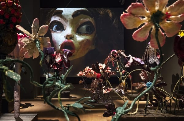 Djurberg & Berg sculpture and video installation, The experiment