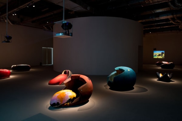 Djurberg & Berg sculpture and video installation