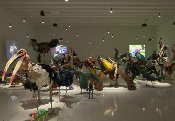 Djurberg & Berg sculpture and video installation, The Parade