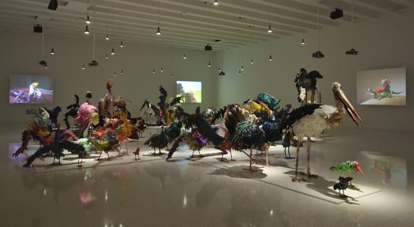 Djurberg & Berg sculpture and video installation, The Parade
