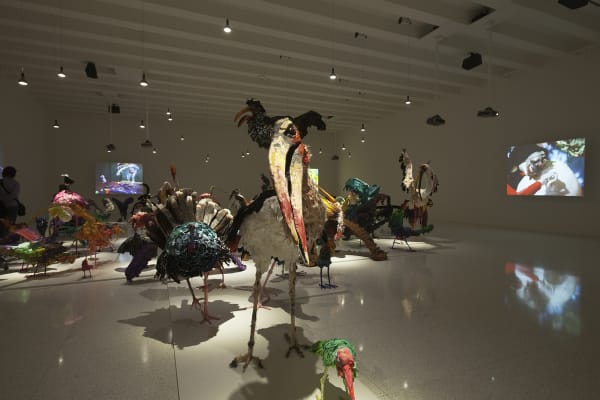 Djurberg & Berg sculpture and video installation, The Parade