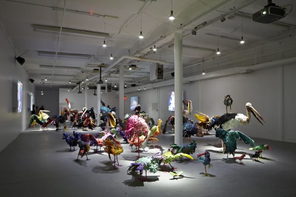 Djurberg & Berg sculpture and video installation, The Parade