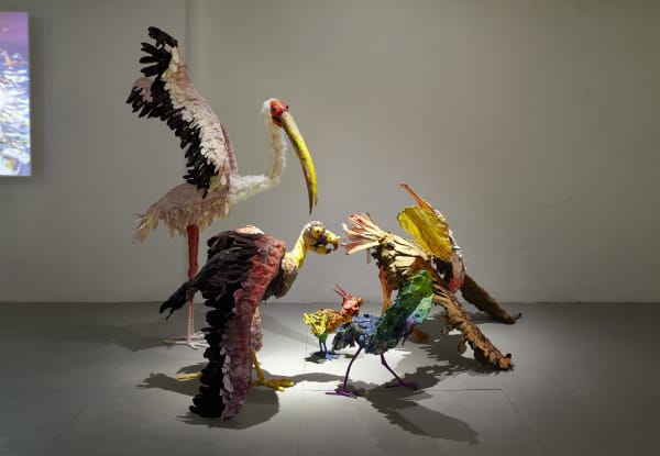 Djurberg & Berg sculpture and video installation, The Parade