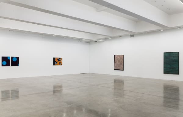Lisa Oppenheim installation view, weaves