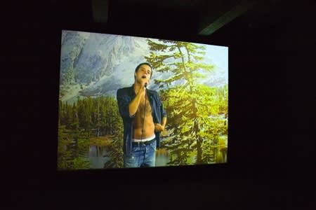 Phil Collins video installation