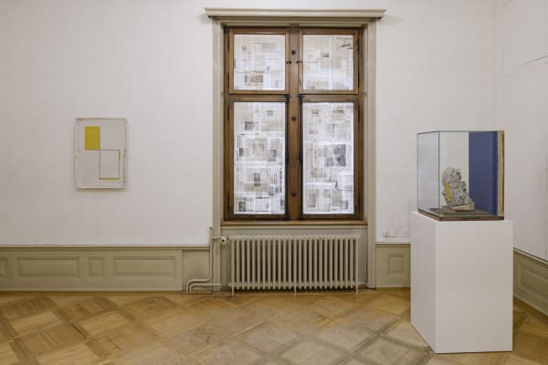 Manders installation at Parcours in Basel