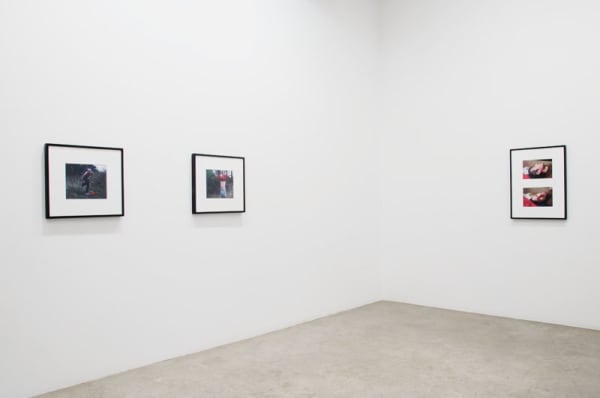 Phil Collins installation view, photograph