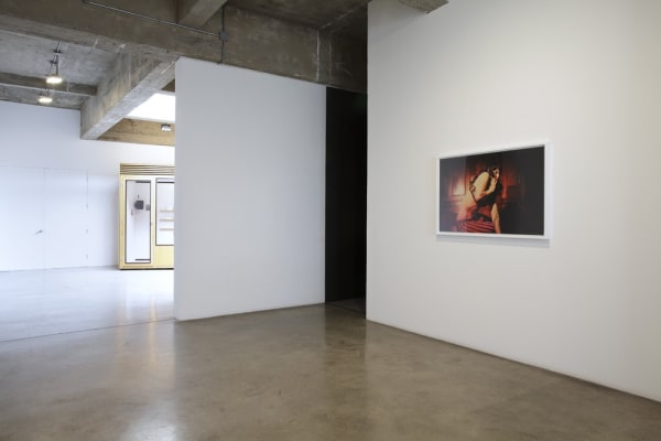 Phil Collins installation view, photograph