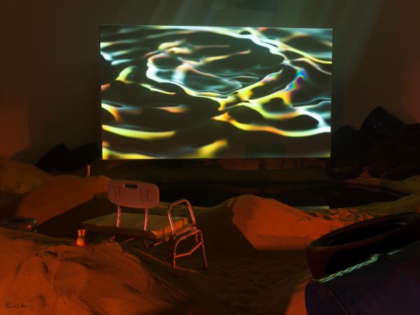 Phil Collins, installation view from Delete Beach