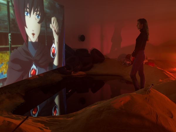 Phil Collins, installation view from Delete Beach