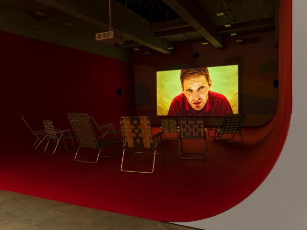 Phil Collins, video installation at TBG