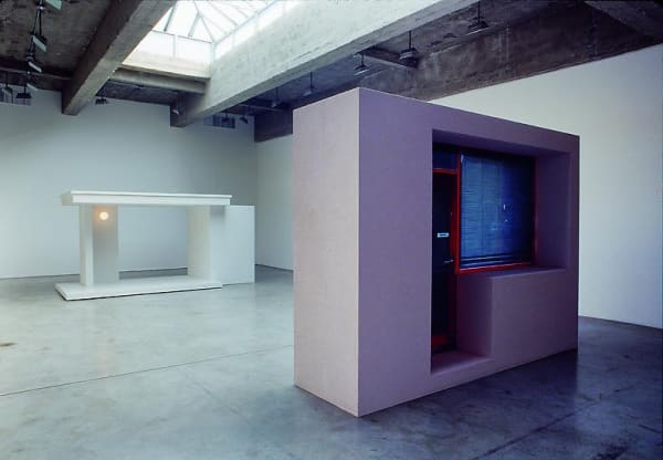 image of two sculptural structures