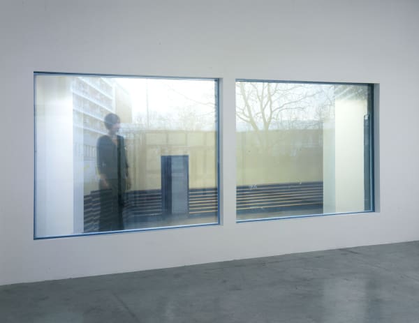 Sabine Hornig image of photographs embedded in the wall