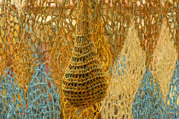 Crochet installation at TBG