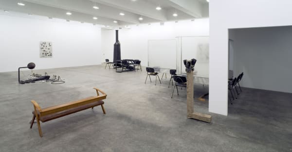 image of Manders sculpture, installation at TBG