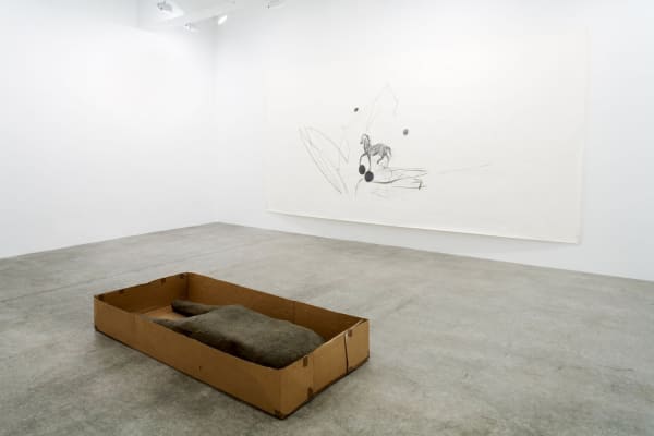 image of Manders sculpture, installation at TBG