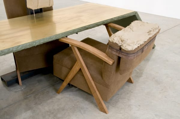 image of Manders sculpture, installation at TBG