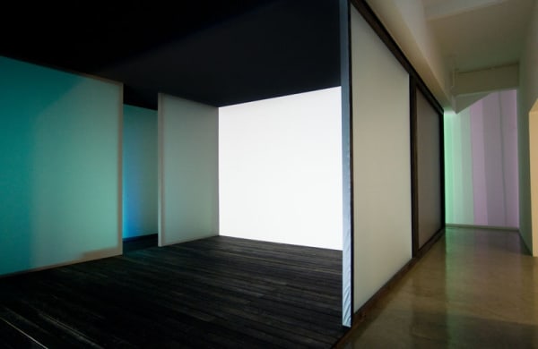 shadow and light room installation at TBG