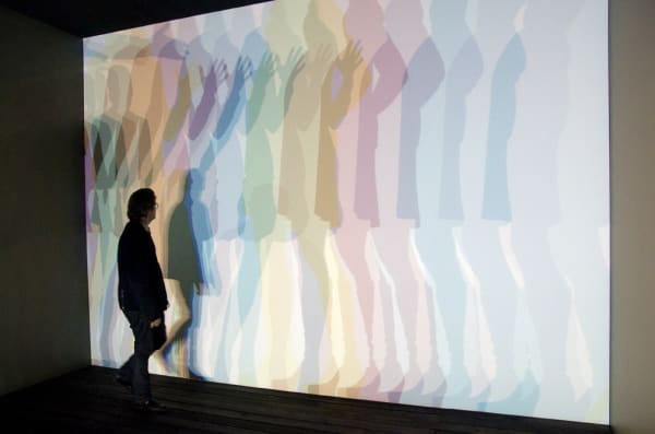 shadow and light room installation at TBG