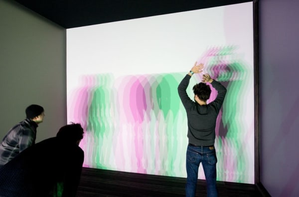 shadow and light room installation at TBG