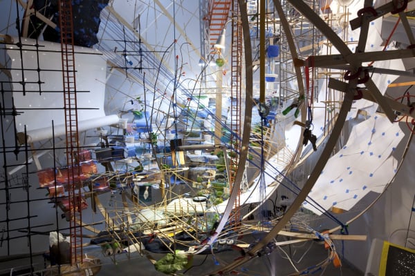 Sarah Sze planetarium installation