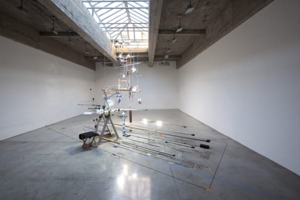 Sarah Sze installation upstairs at TBG