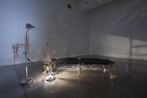 Sarah Sze installation upstairs at TBG