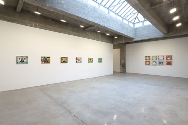 Jeffrey Vallance installation image of gallery show