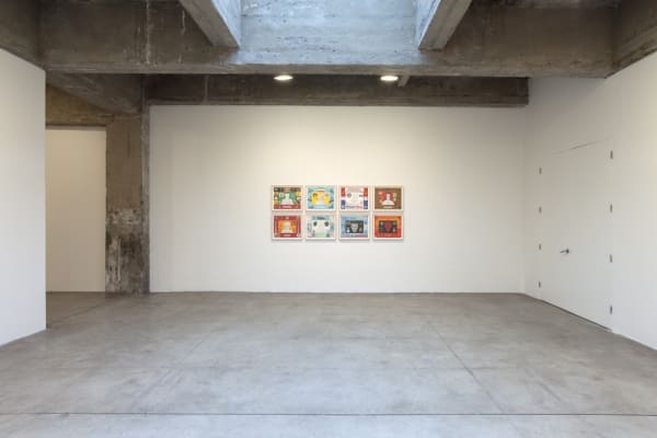 Jeffrey Vallance installation image of gallery show