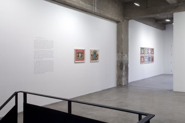Jeffrey Vallance installation image of gallery show