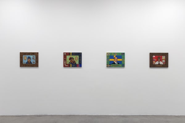 Jeffrey Vallance installation image of gallery show