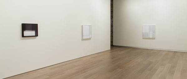 Uta barth installation view of photographs at SCAD