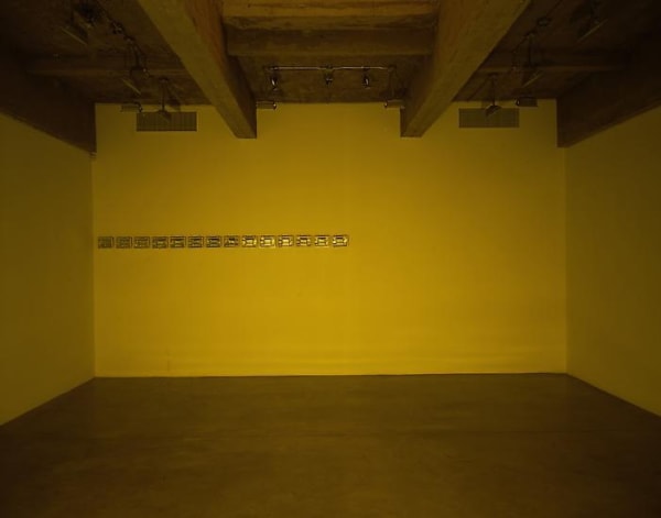 Eliasson room divided yelllow room