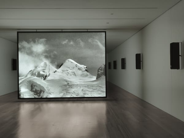 video installation at Pulitzer Arts Foundation