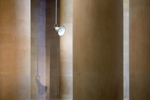 Tate Britain installation image with Susan Philipsz speakers