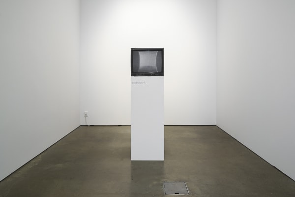 monitor on a pedestal
