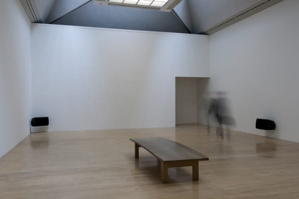 Installation at Tate with two speakers