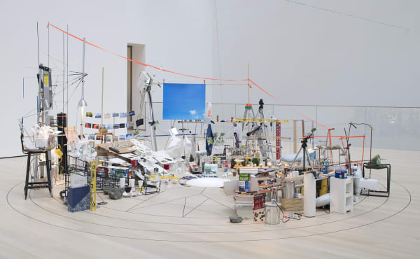 Sarah Sze installation, triple point of water