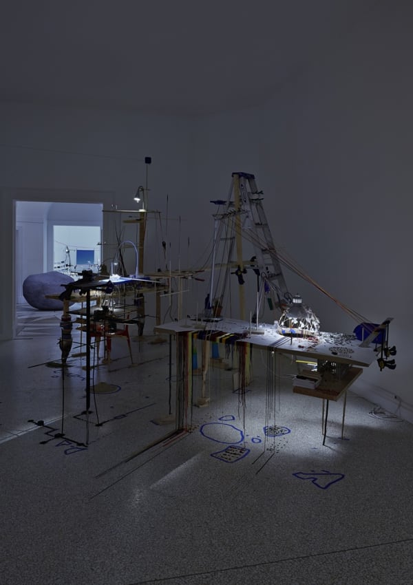 Image of Sze installation, eclipse