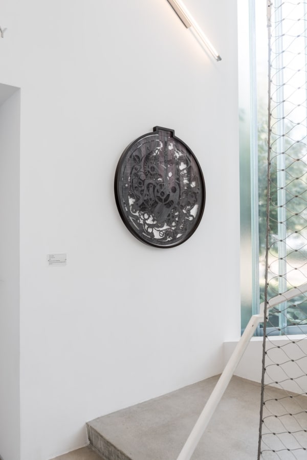image of a laser cut painting