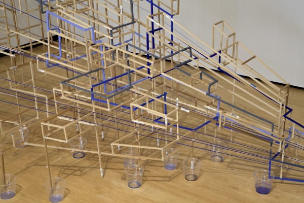 Image of a sculpture made of multiple objects