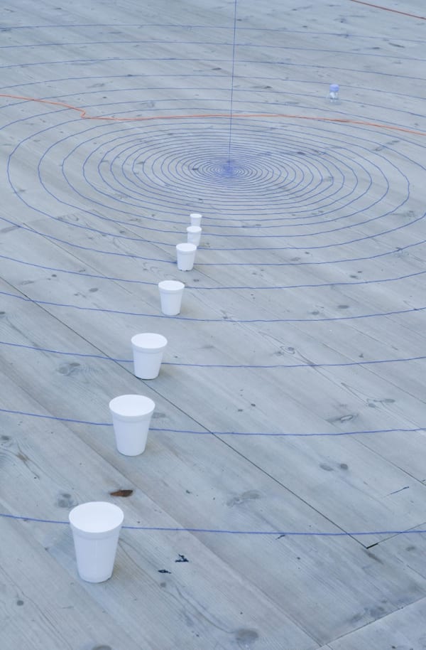 Image of a sculpture made of multiple objects