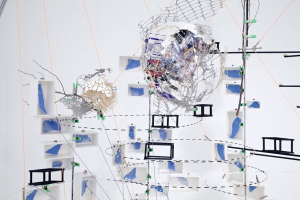 Image of Sze Sculpture installation